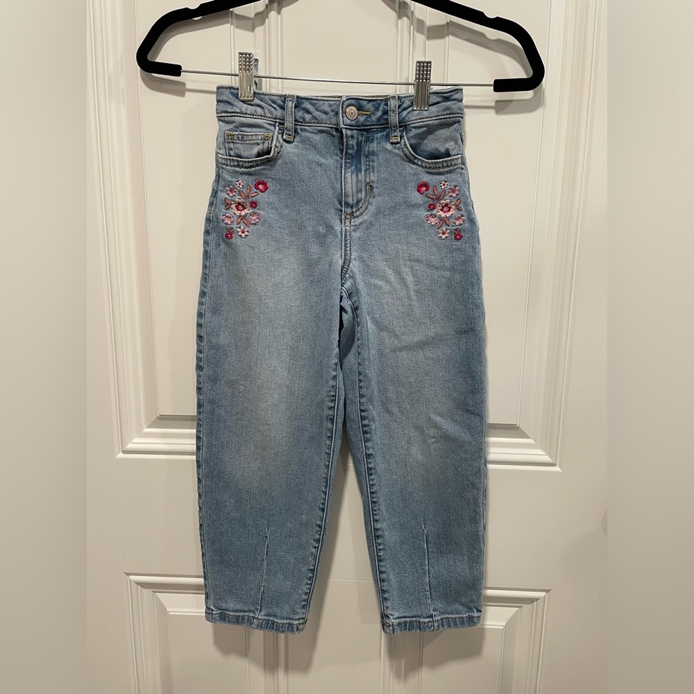 Girls Jumping Beans Size 6 Barrel Jeans